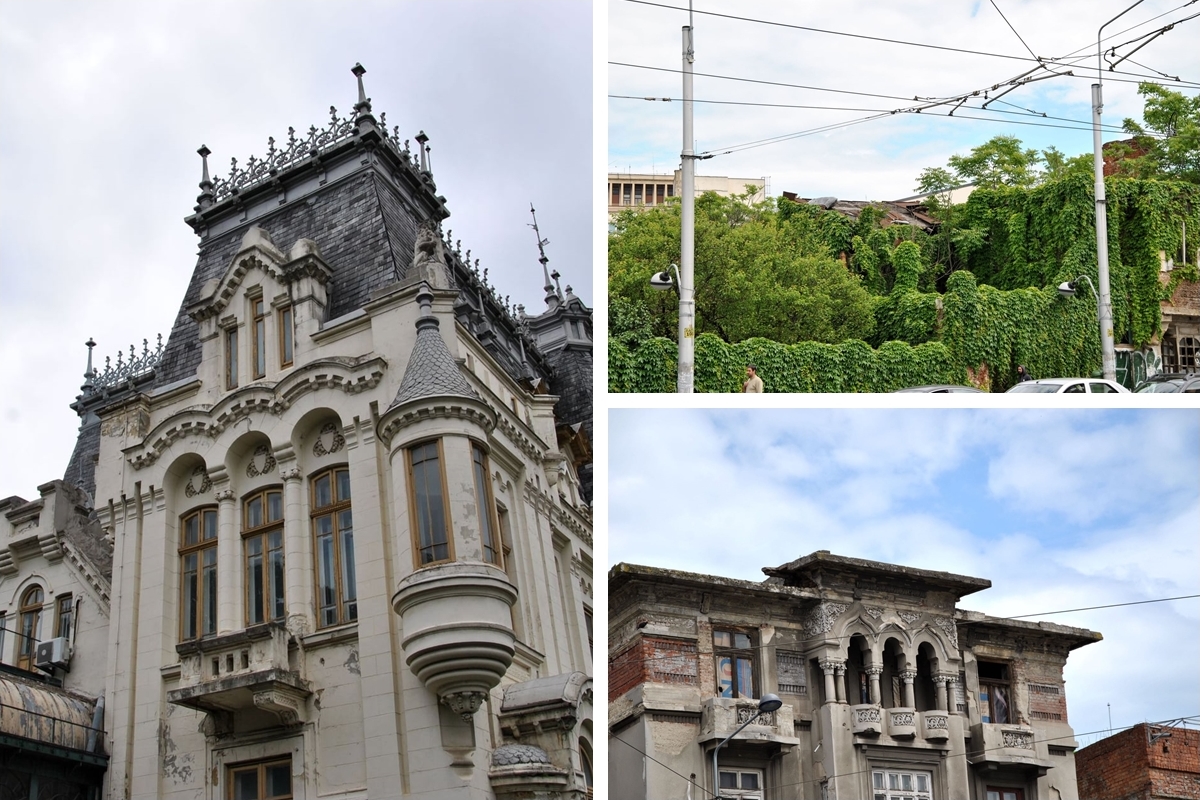 Bukarest, viele wunderschöne und historische Gebäude